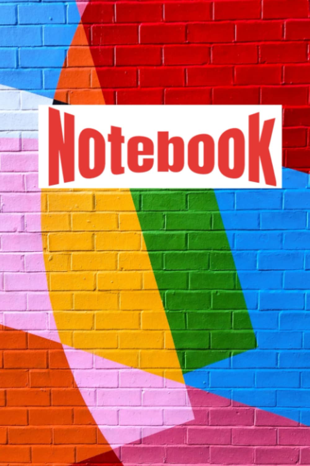 Abstract Brick Notebook