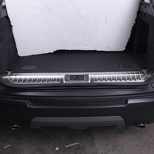 Miniatura 3 de YIWANG 304 - Protector de parachoques trasero de acero inoxidable para Land Rover Range Rover Sport 2014-2020, Plateado