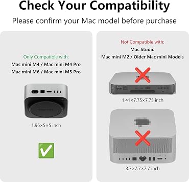 Hard Travel Case for Mac Mini M4, M4 Pro, M6 & M5 Pro, Fits Magic Keyboard, Mouse, Trackpad and Accessories, Protective Carrying Bag (Case Only)