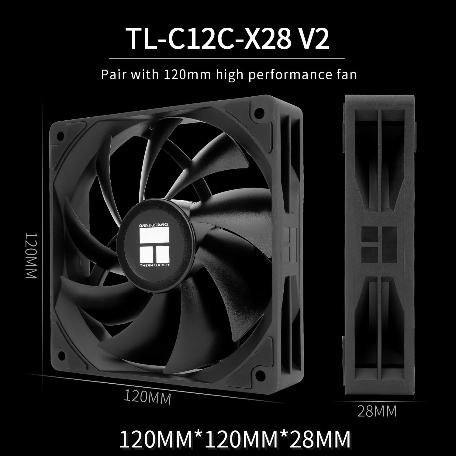 Thermalright Peerless Assassin 120 - Enfriador digital negro para CPU, torres dobles y ventiladores dobles, enfriador de aire de CPU, cubierta superior de pantalla digital, para AM4/AM5, Intel LGA1851