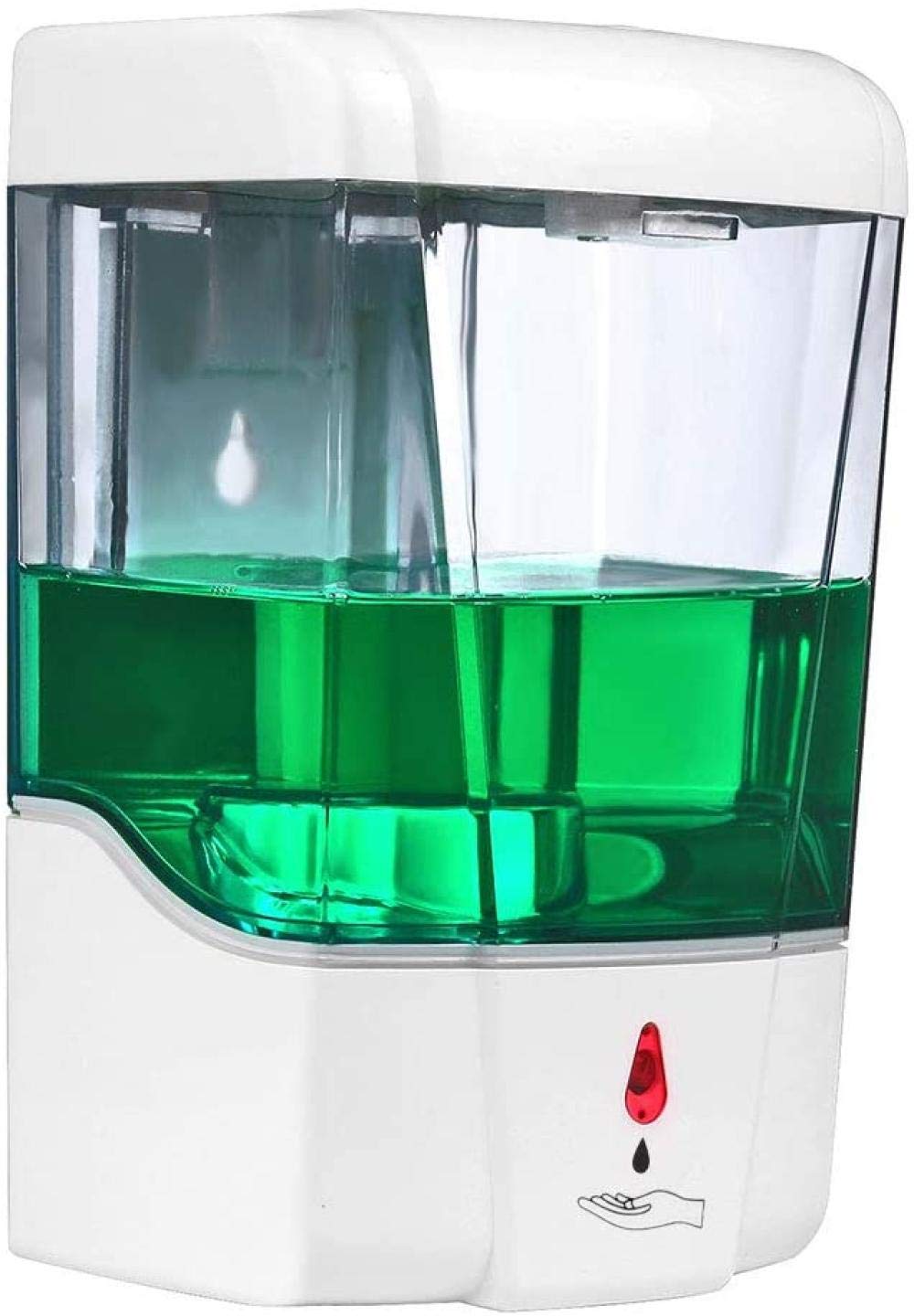 Automatic soap Dispenser, 700ml, touchless soap Dispenser, Wall-Mounted, Suitable for Homes, Offices, Hospitals, Hotels, Restaurants