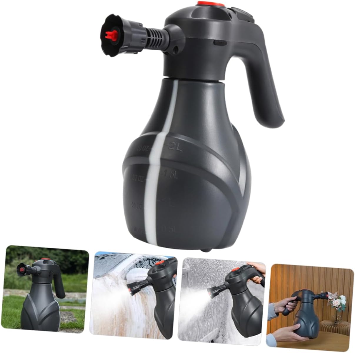 DECHOUS Electric Foam Sprayer Car Wash Pump Foam Gun Cordless High Pressure Sprayer for Car Cleaning Garden Cleaning Detailing
