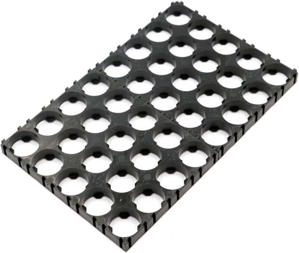 3x5 Cell/4x5 Cell/2xCell/3xCell/18x6x50x1 Cell 18x6x50 Batteries Spacer Radiating Shell Plastic Heat Holder Bracket (20pcs 4X5 Cell)
