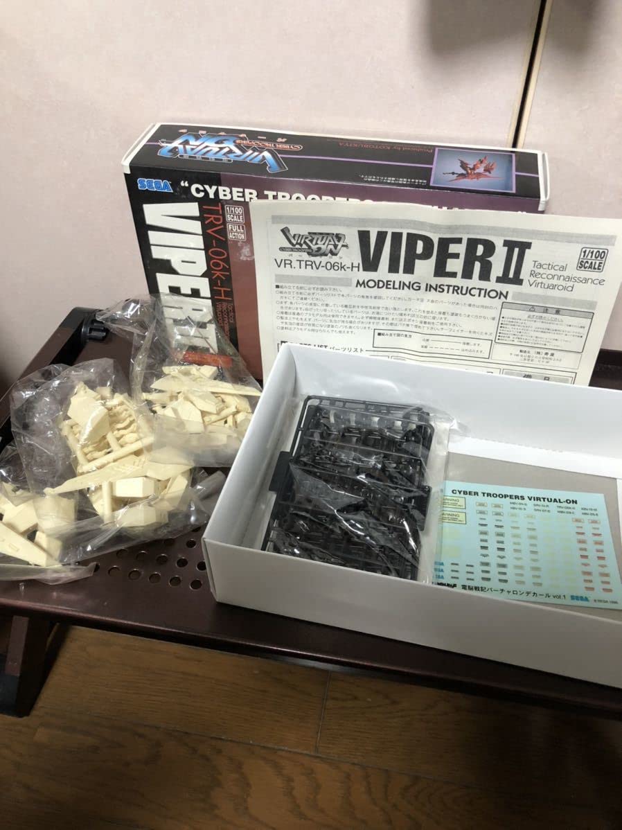 Amazon.co.jp: 1/100 セガ 電脳戦機バーチャロン TRV-06k-H VIPER Ⅱ