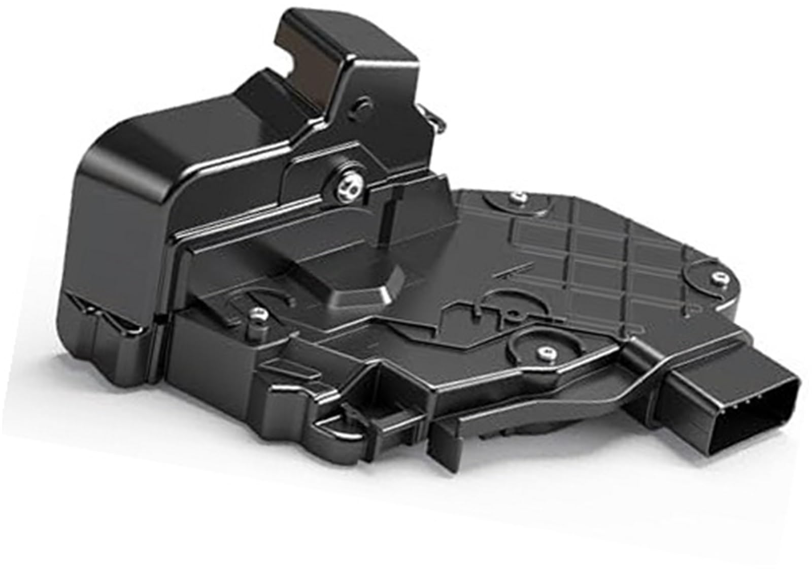 ZAPYVET Auto Bonnet Latch Lock Fqj000217 Front Left Door Lock Actuator, for Range, for Rover Discovery 3 4 Evoque Freelander 2 Sport, for Latch Lr071636 Fqj500430(Black Front Left)