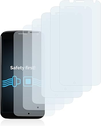 Savvies Protector de Pantalla para Motorola Moto X XT1052 2013 [6 Unidades] - Transparente