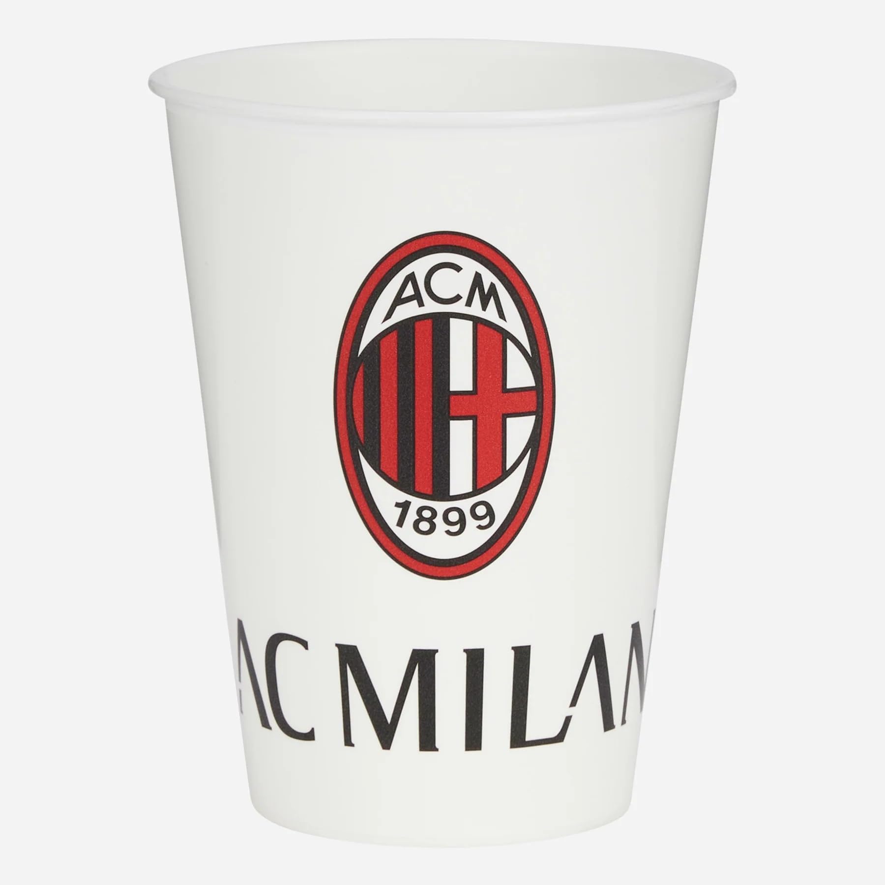ILS I LOVE SHOPPING Set Regalo Bicchiere + Tazza in confezione regalo Tifoso Senza BPA per Ragazzi Prodotto Ufficiale (MILAN)