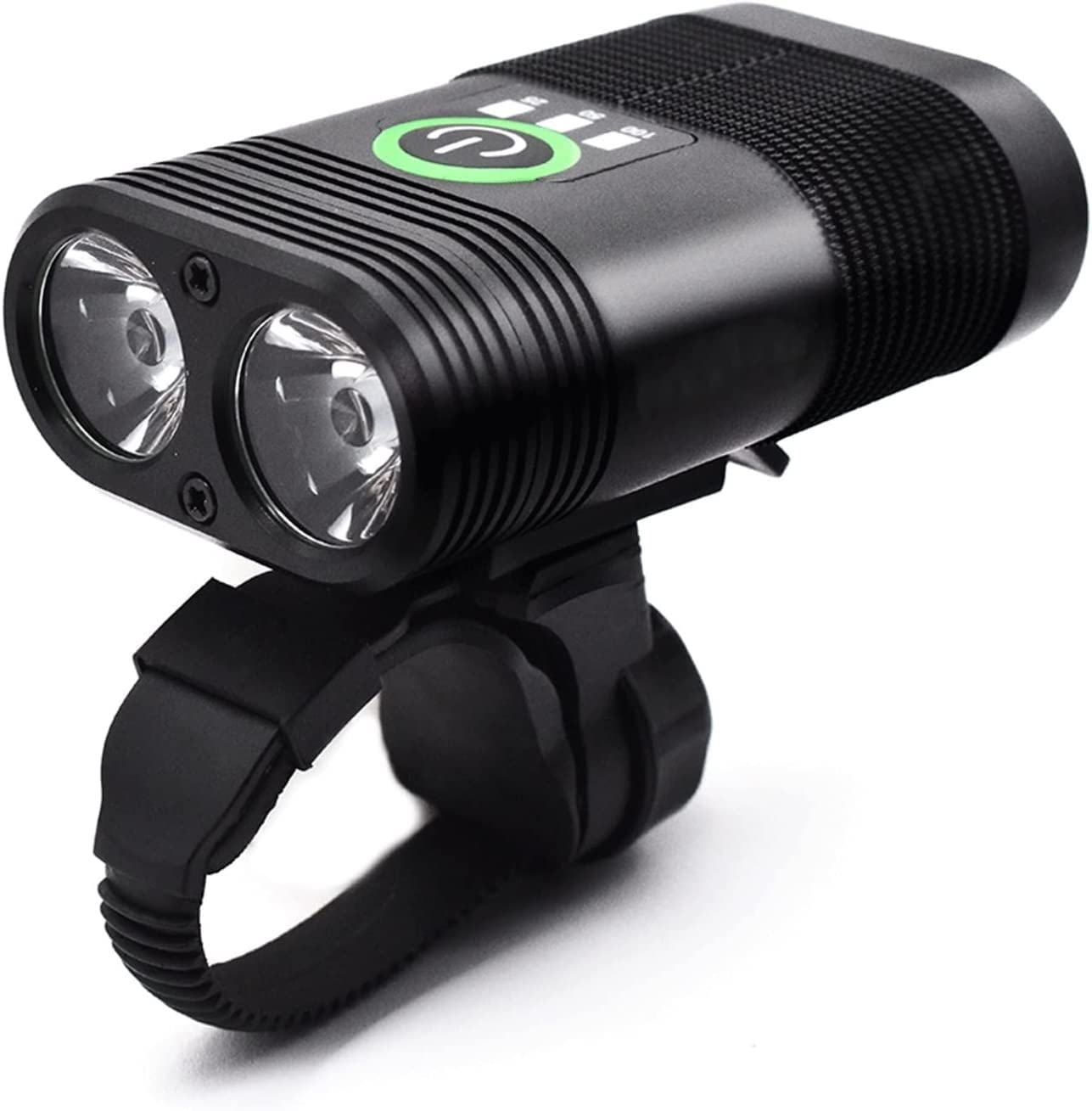 ARTSZY Luce for Bici da 400 Lumen for Guida Notturna, 5 modalità di Illuminazione Faro for Bicicletta con Punte di Alimentazione Intelligenti, Luce Anteriore for Bici Ricaricabile for Escursionismo o