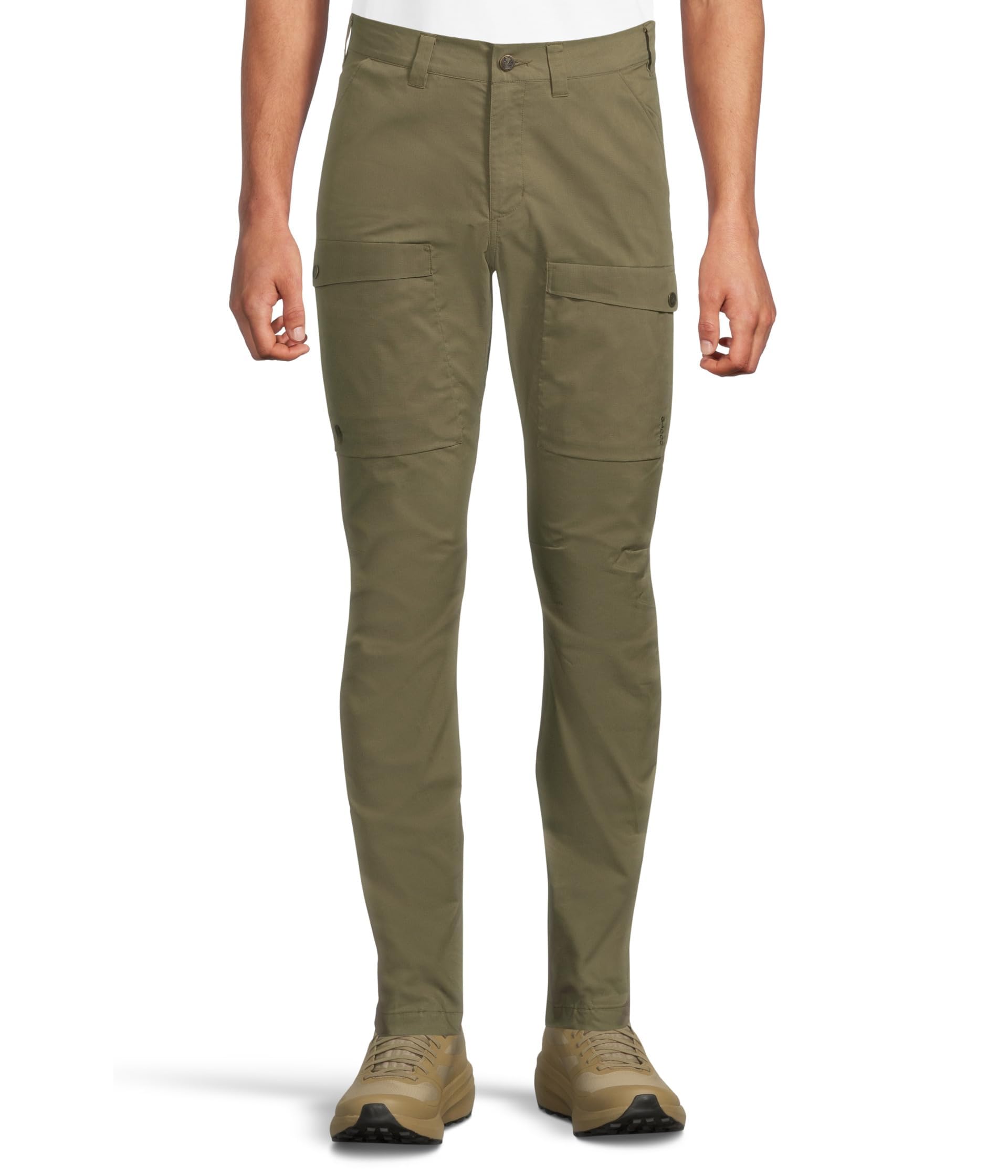 Fjällräven Mens Abisko Hybrid Trail TRS M Pants, Laurel Green, 18 EU