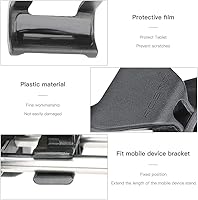 Vista 3 de RCGEEK Kit extensor de soporte de clip para teléfono celular compatible con DJI Air 3 / Mini 3 Pro/Mini 2 / Air 2 2S / Mavic 3 Drone Controladores