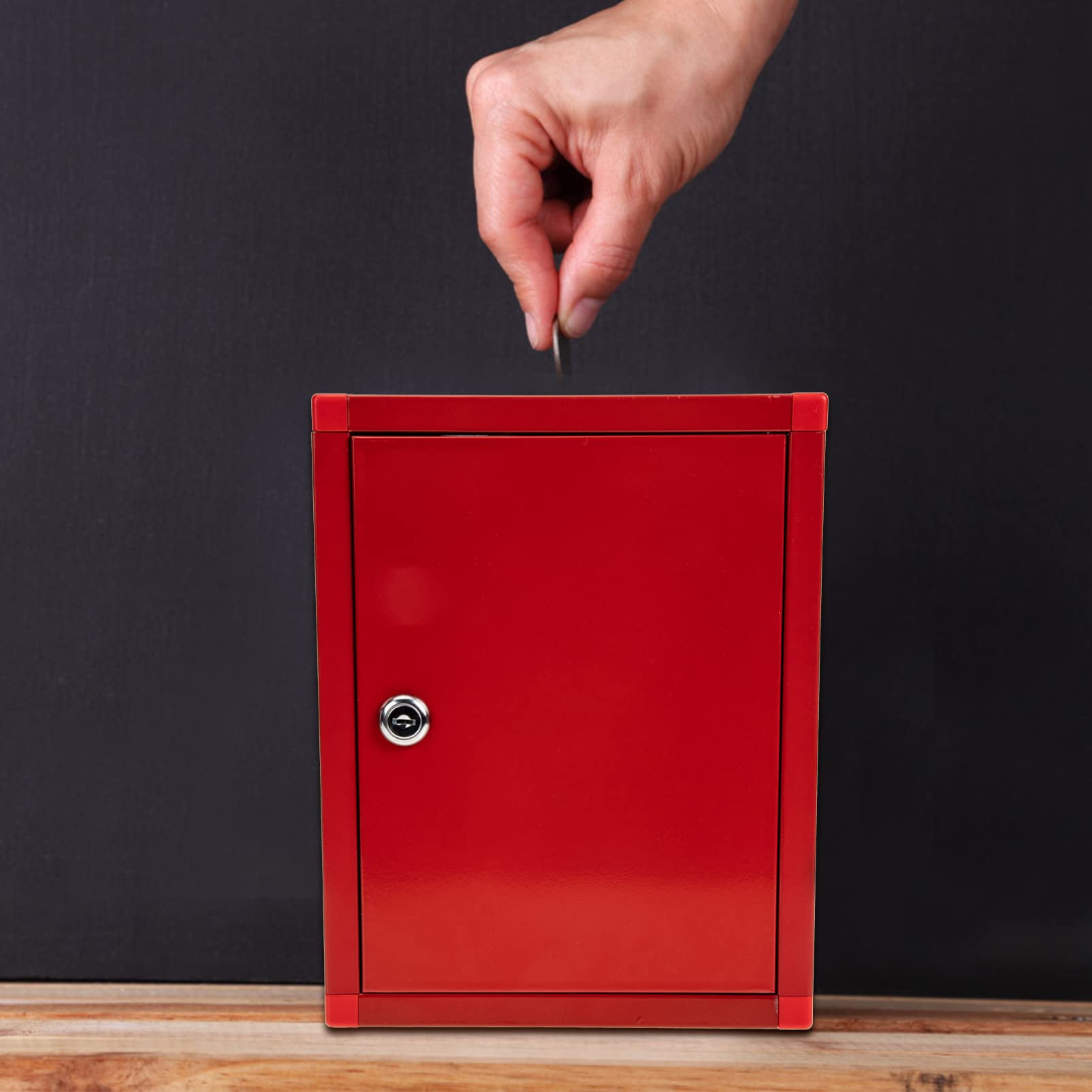 Amazon | TOPBATHY ステンレススチール 寄付箱 提案ボックス