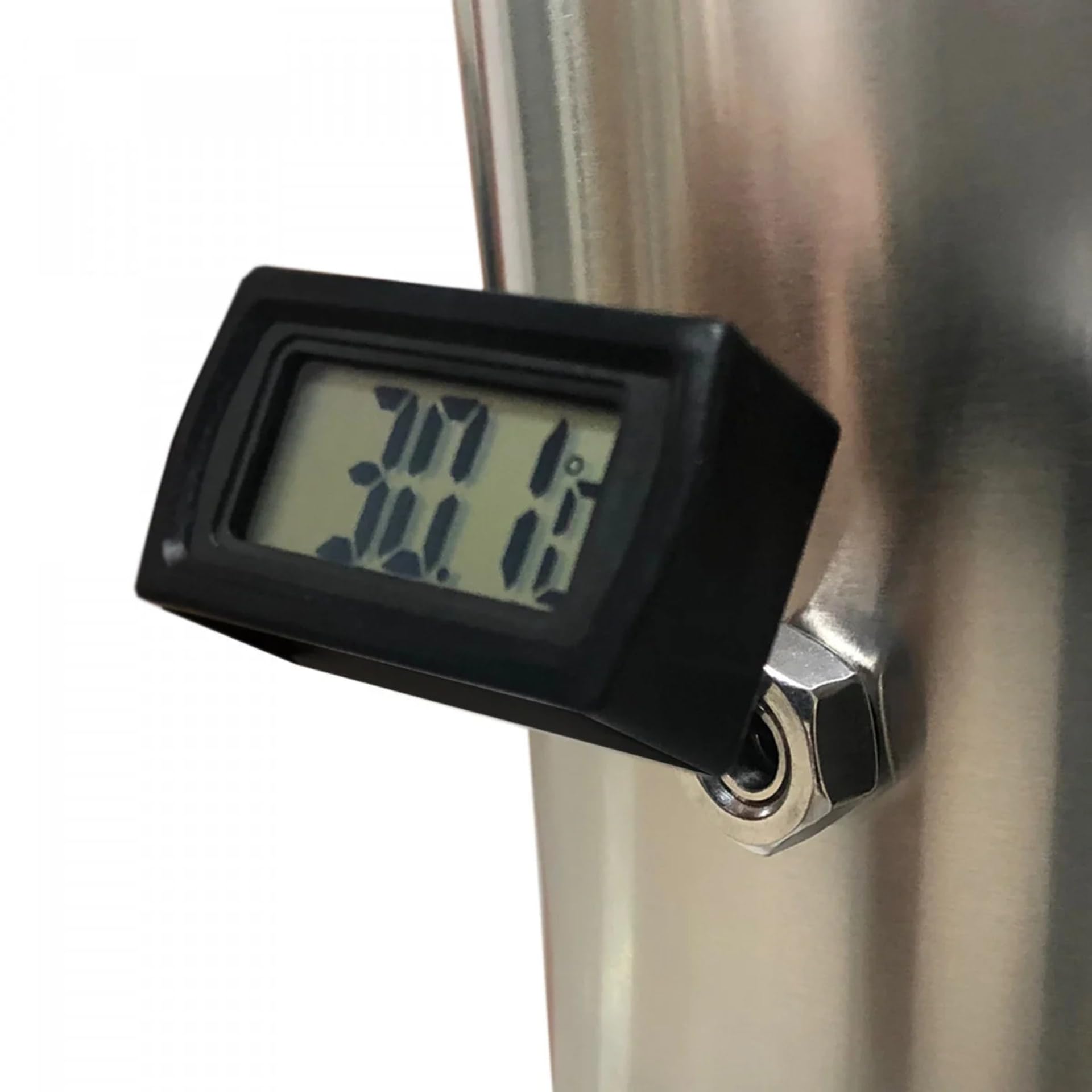Depósito de Fermentación Acero Inoxidable 30L con Fondo Cónico, Válvula Spunding y Termómetro Digital