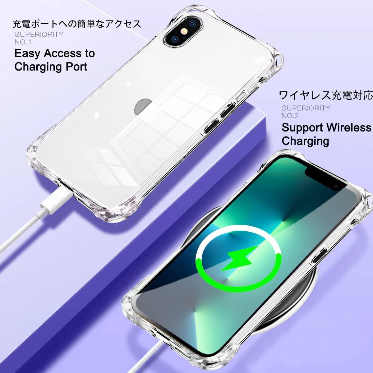 Amazon.co.jp: iPhone XS ケース iPhone X ケース ショルダー クリア