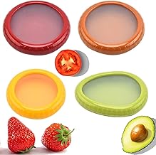 LOOT IN Silicone Vegetable Keeper | Silicone Covers For Food | BPA-Free, Eco-Friendly, Reusable Storage Solution, Airtight Seal, Keeps Produce Fresh Longer, Easy To Use (Pack of 1)