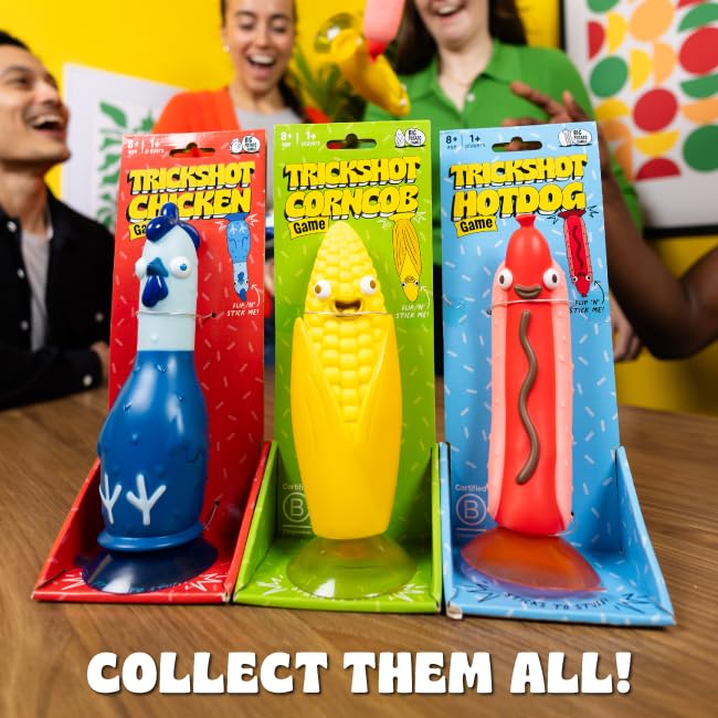 Big Potato Chicken vs Hotdog: grappigste feestspel dat je ooit zult spelen | Flippin' Fun voor familie, volwassenen en kinderen - Perfect Halloween-spel | Inclusief bonusinhoud