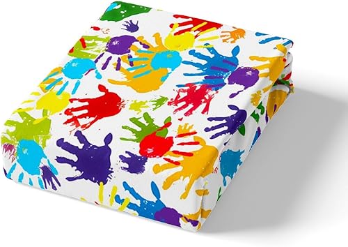 Vista 126 de Feelyou Juego de sábanas espaciales para niños, juego de ropa de cama de galaxia para niños y niñas, sábanas de planeta del universo, 1 sábana