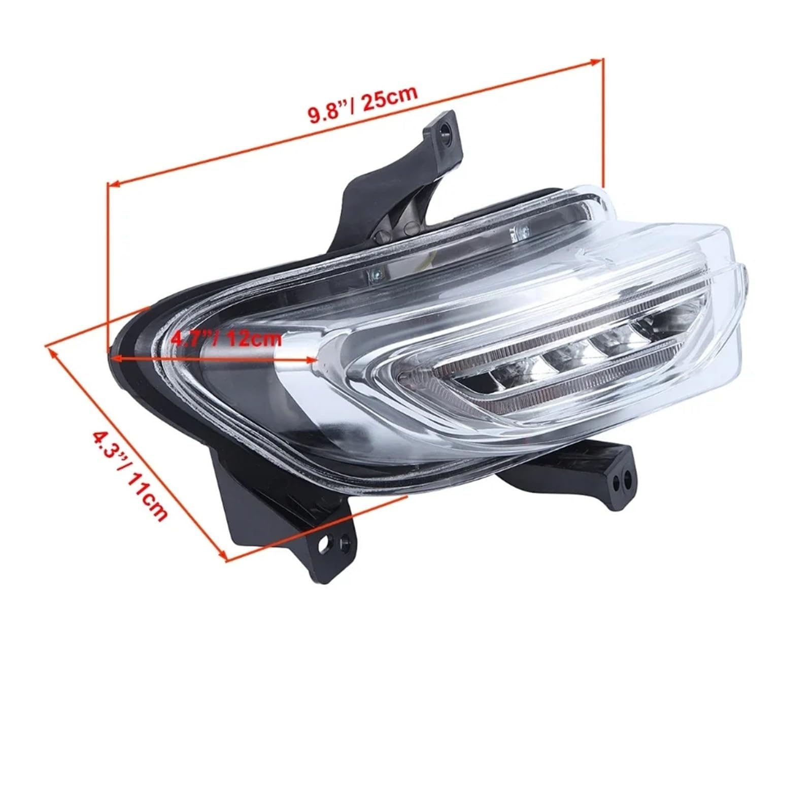Intermitentes Laterales LED para Jeep para Renegade 2015-2018 Parachoques Delantero LED DRL Conjunto Luces Circulación Diurna Señal Giro Luz Antiniebla Conducción Señal Giro Coche