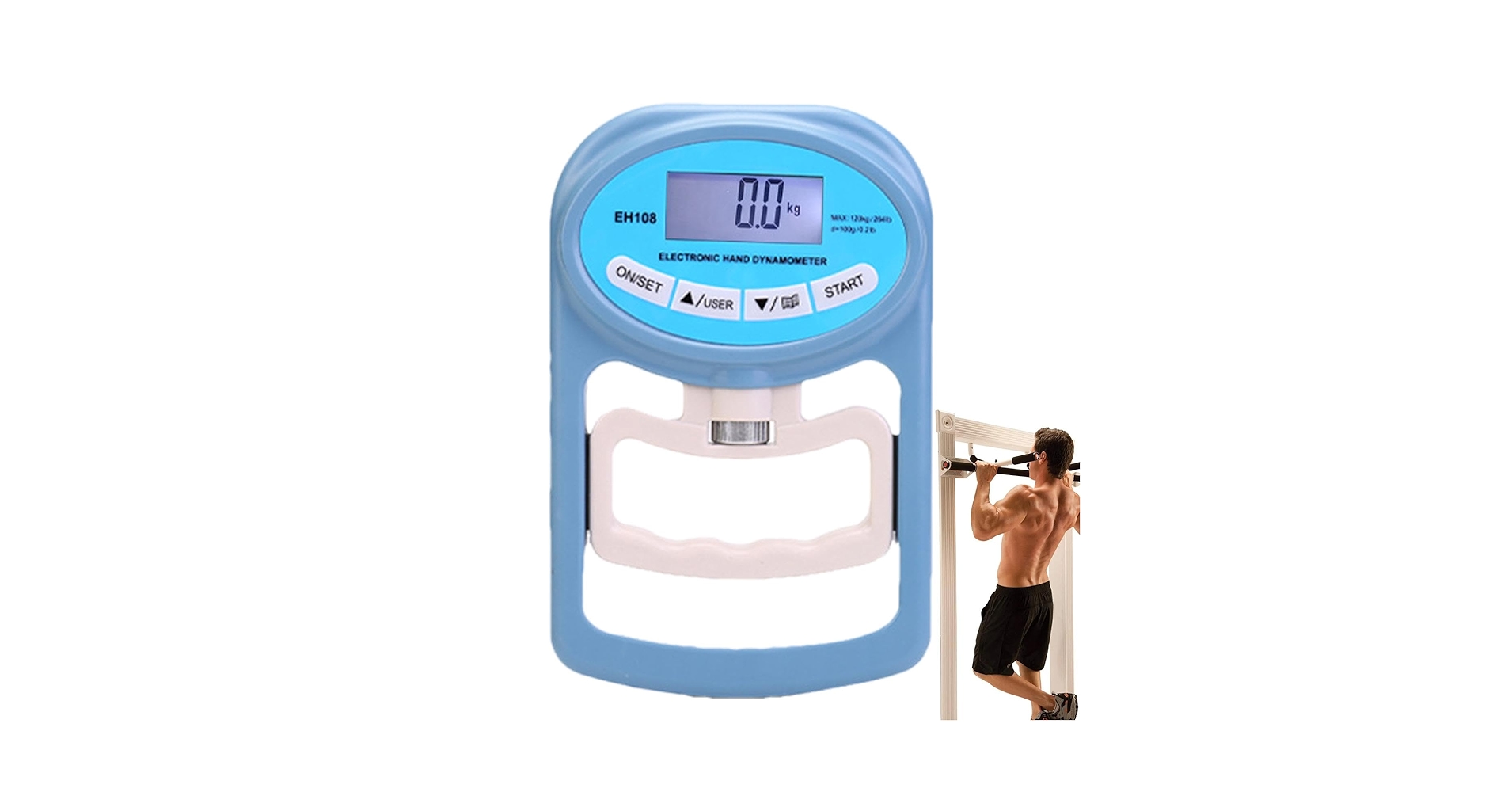 Amazon | Shxupjn ハンドグリップダイナモメーター、握力計