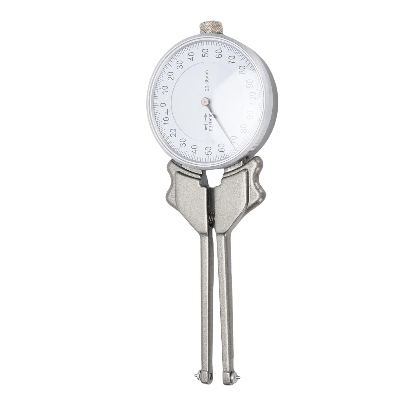 FTVOGUE Suwmiarka Wewnętrzna Stop Aluminium Suwmiarka Wewnętrzna Zakres 20–35 Mm Podziałka 0,01 Mm Głębokość 70 z 12 Głowicami do Pomiaru średnicy Wewnętrznej Rowka