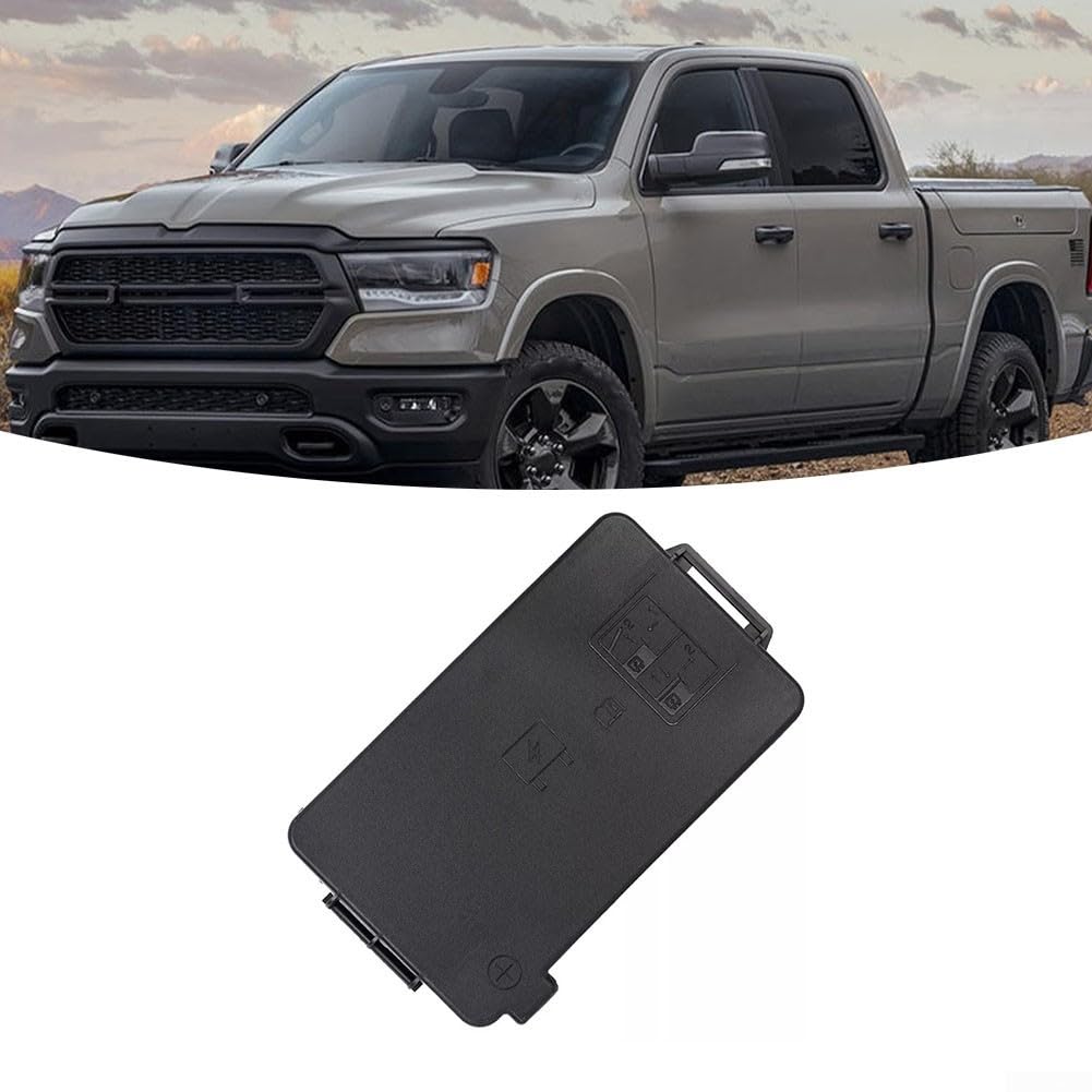 Cubierta de panel de caja de fusibles para Dodge 68053635AB compatible con protección de componentes eléctricos 1500 (2009-2010) y para 2500 3500 (2010-2011)