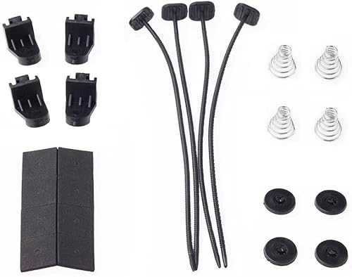 Miniatura 4 de Kit de montaje de ventilador de refrigeración de radiador eléctrico de 16 pulgadas y kit de interruptor de relé de termostato de 175-185 grados