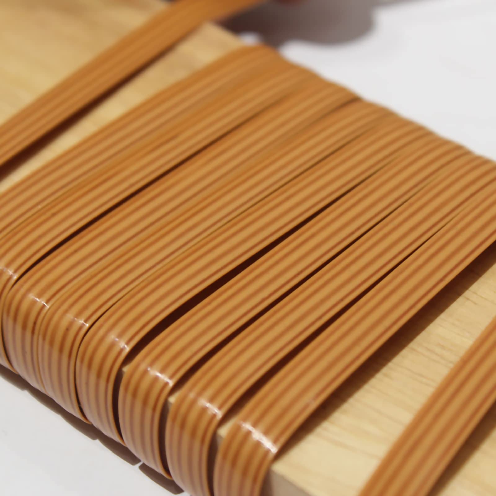 Yebio B Plastic Rattan Wicker Repair Material,500G 8Mm Width Polyethylene Plastic Rattan Repair Material,For Craft Projects Storage Askets Chairs/B/8Mm