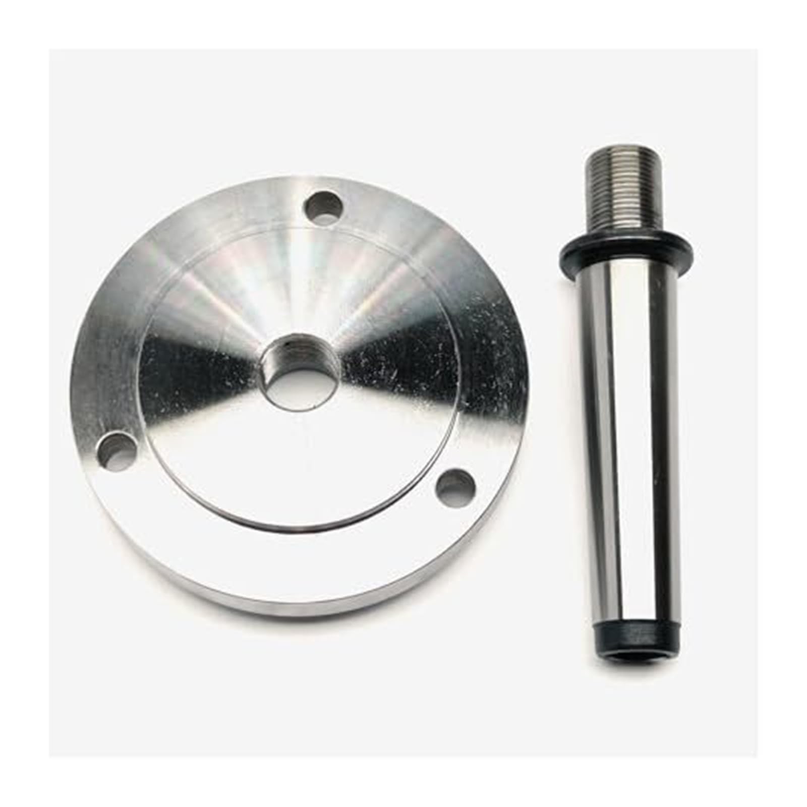 Lathe Chuck for K11 80 K12, M14x1mm, MT2 & MT3 Spindle Shank for Wood Lathes and Industrial Machines(K11 12 80 MT3 Round)