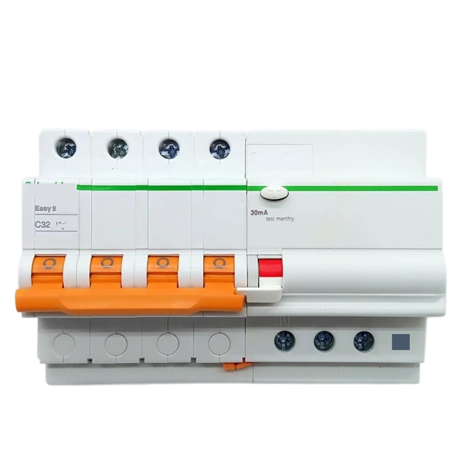 HKEJSJWA Circuit Breaker EA9R EA9RN4C3230CA, 4P C32A Leakage Circuit Breaker Switch