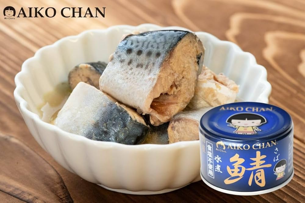 Amazon | 伊藤食品 あいこちゃん 青の鯖水煮 食塩不使用 150g缶