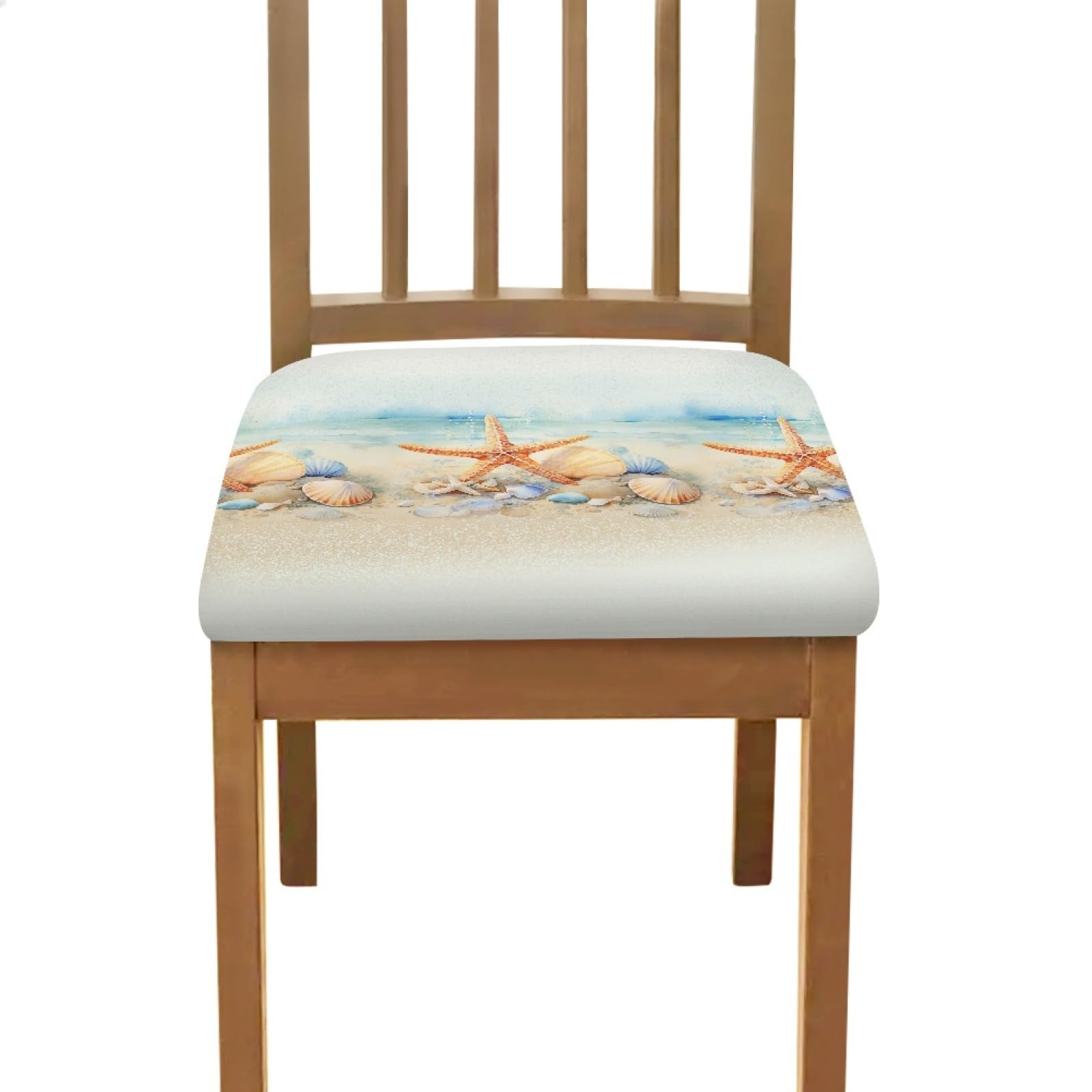 Fundas Sillas Shell Amarilla Cojines para Sillas Comedor Elásticas, Funda De Silla Extraíbles Y Lavables, Protectores De Asiento para Banquetes, Cocinas, Fiestas.
