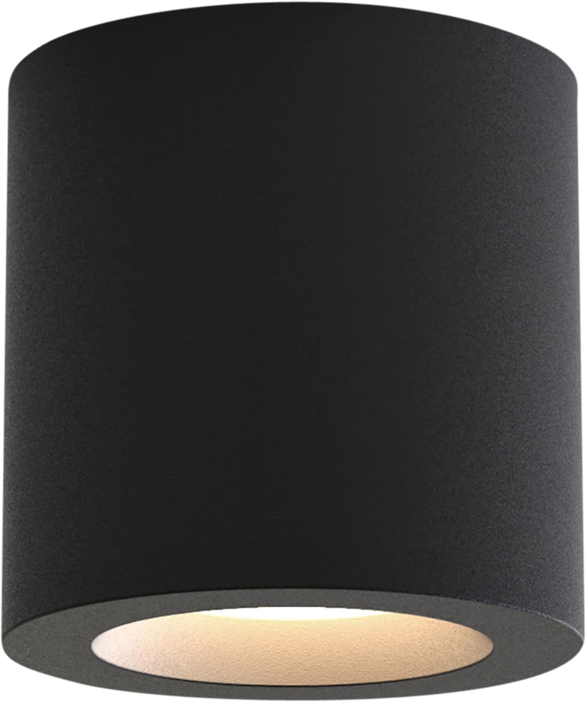 Kos II Textured Black Surface Mount Downlight LED GU10 1326040