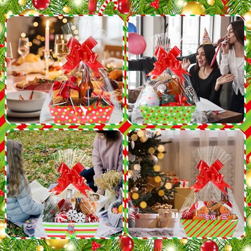 Panier cadeau de Noël rigide pour protéger vos chocolats - 6