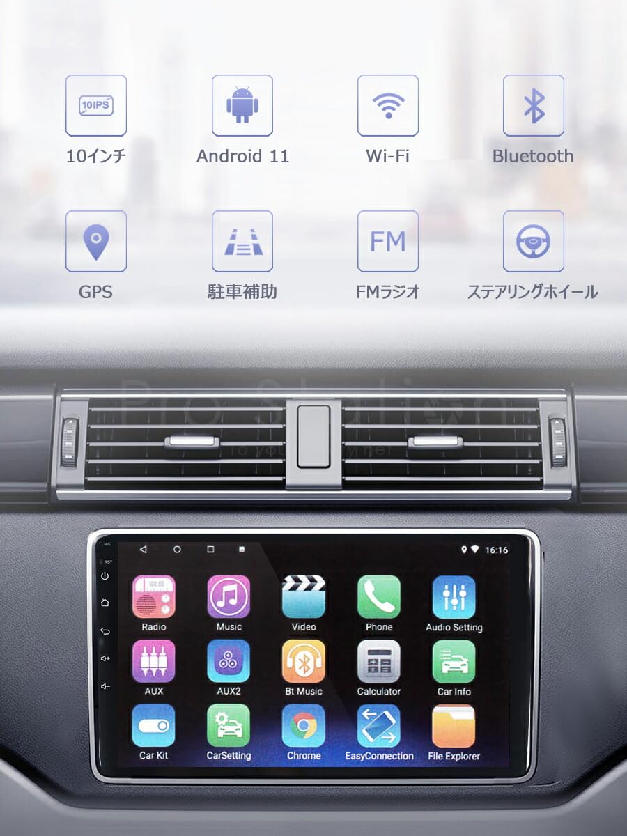 Amazon.co.jp: .A 10.1インチ Android11 2.5D IPSタッチパネル