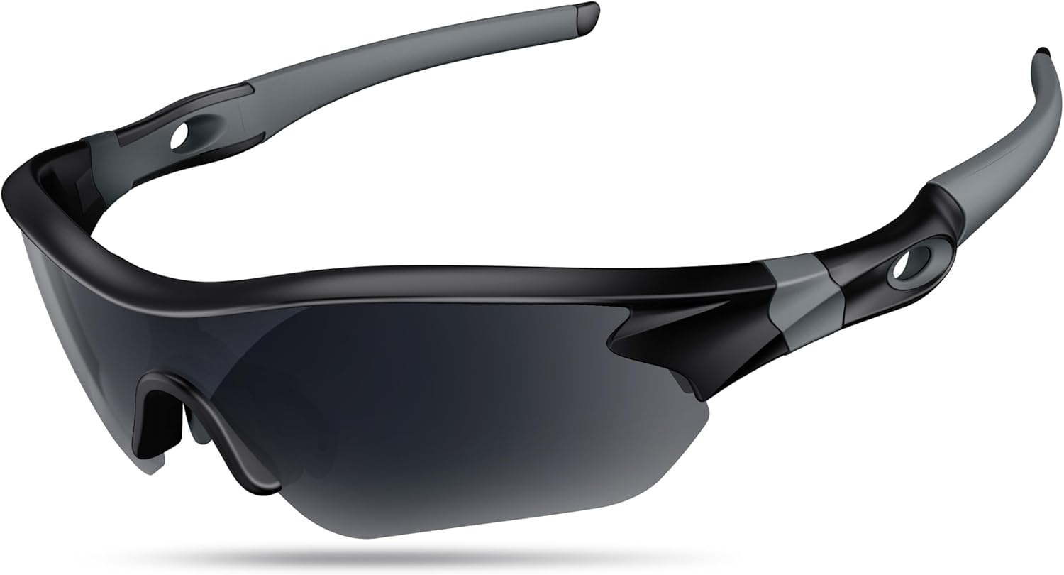 Polarized Sports Sunglasses for Men Women Youth Baseball Running Fishing Tennis Golf Cycling Driving Motor TAC UV400 TR90 - Image 8