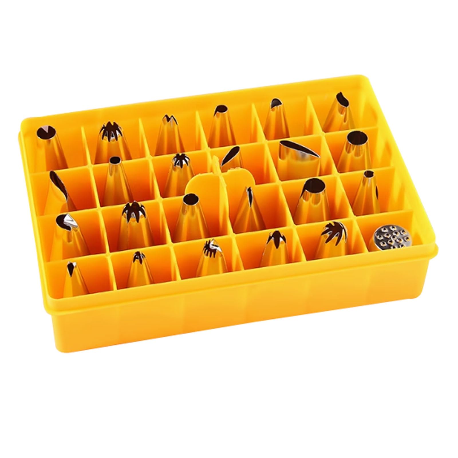 24-częściowy zestaw do dekorowania ciast stal nierdzewna 304 kremowych kwiatów krem ​​urodziny narzędzia pieczenia końcówki ciasta