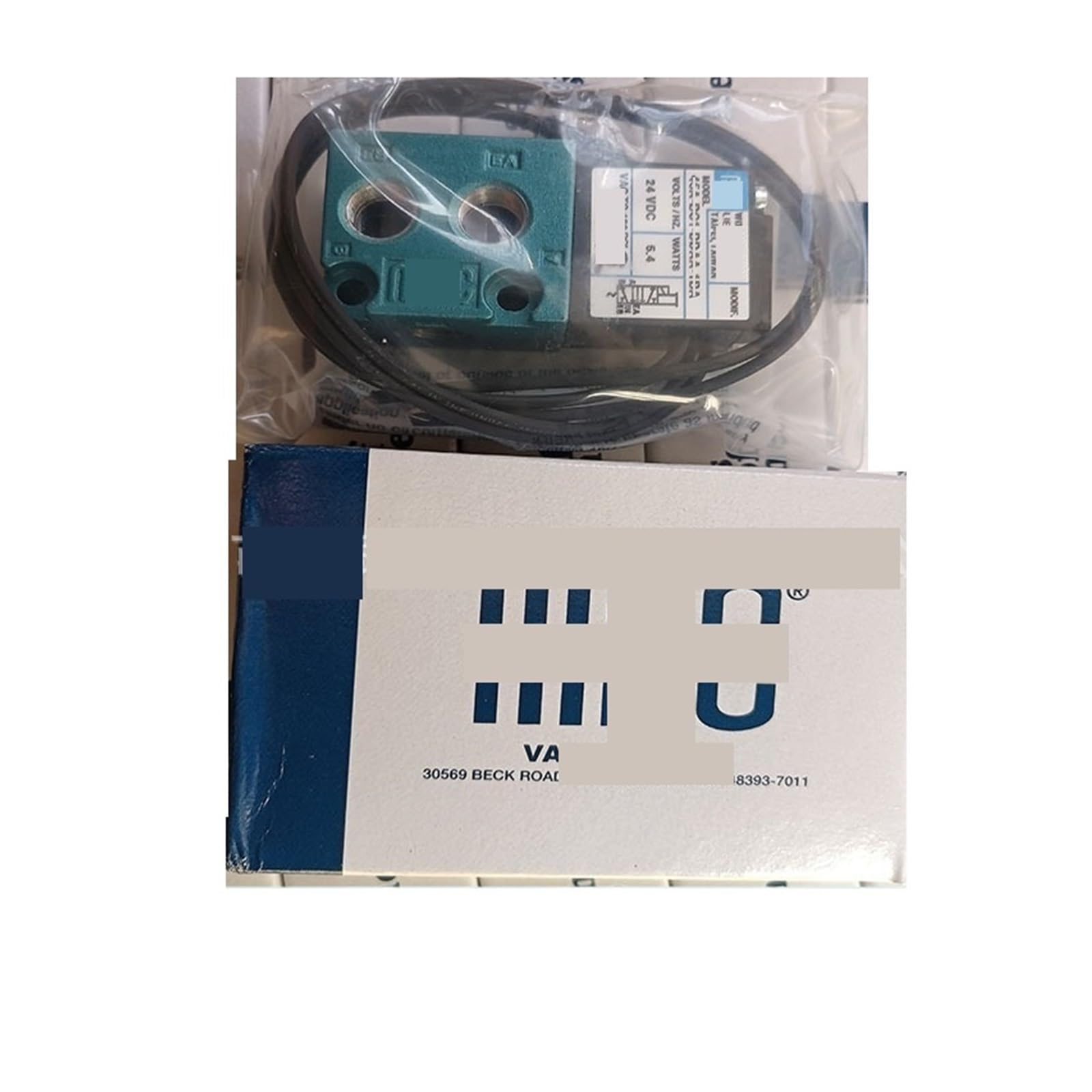 Électrovanne pneumatique 45A-BC1-DDAA-1BA à deux positions et cinq voies pour l'industrie