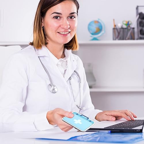 Miniatura 7 de Paquete de 16 mini notas adhesivas divertidas para enfermera, estudiantes de enfermería, artículos esenciales para la escuela, cuadernillo de notas