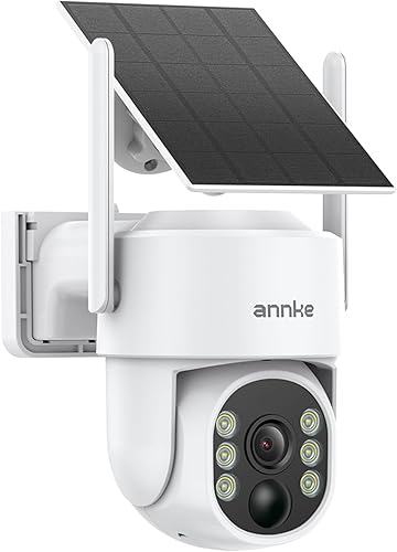 Miniatura 10 de ANNKE Cámaras de seguridad solar de 4MP inalámbricas para exteriores, sistema de cámara de seguridad para el hogar de 5MP con 4 cámaras, vista de