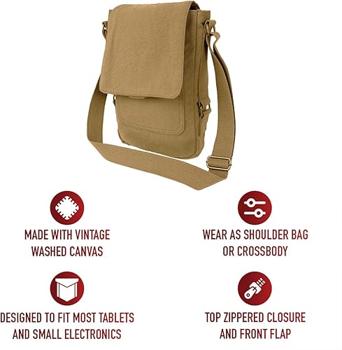 Miniatura 10 de Rothco bolsa de tela tecnología militar estilo antiguo