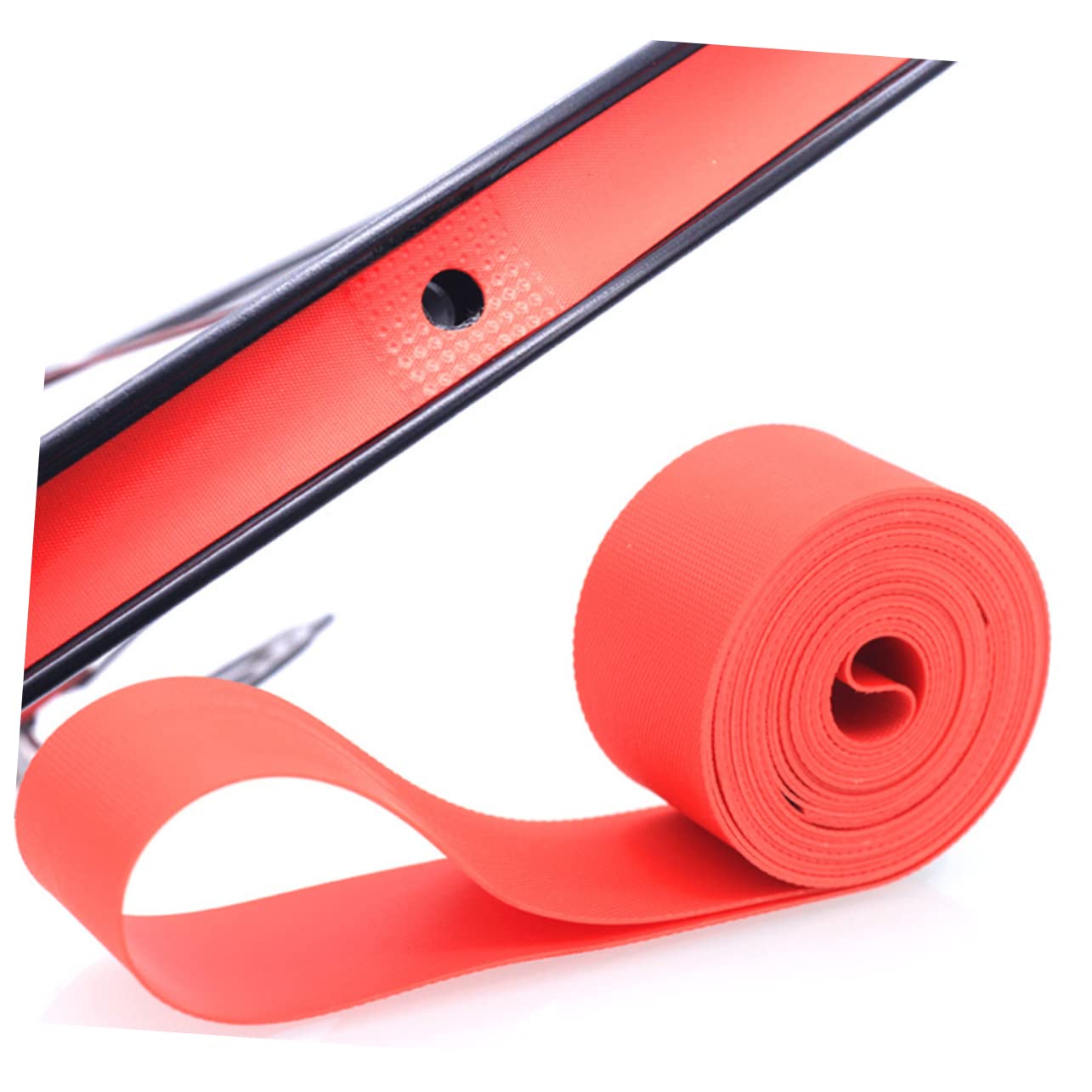 SUPVOX Mountain Bike Puncture Rim Tape 10pcs 29x18mm Bike Tire Liner Rim Tape for Bicycle Flexible Durable No Stickiness