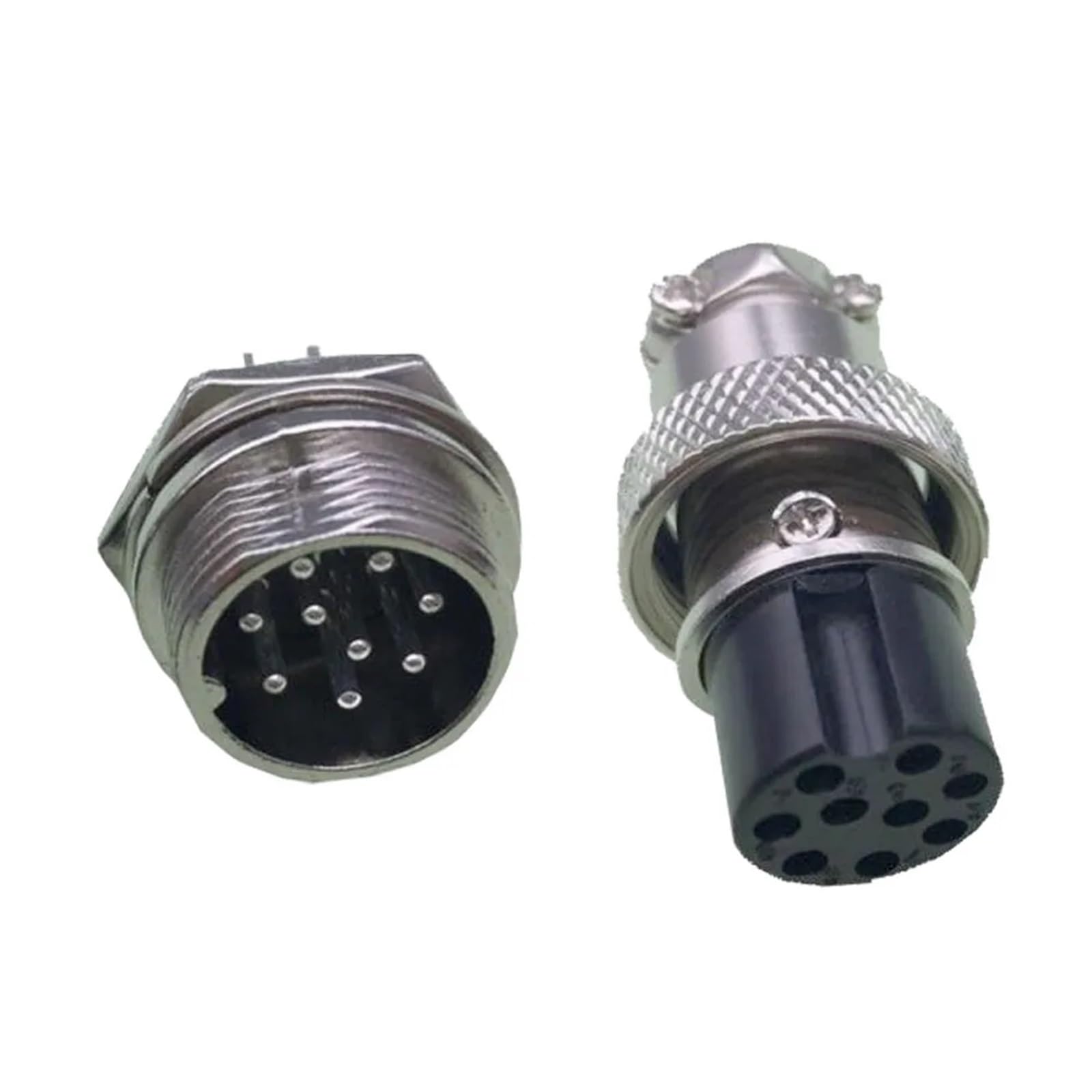 Conectores circulares de aviación GX16-9 con rosca de 16 mm y 9 pines 3