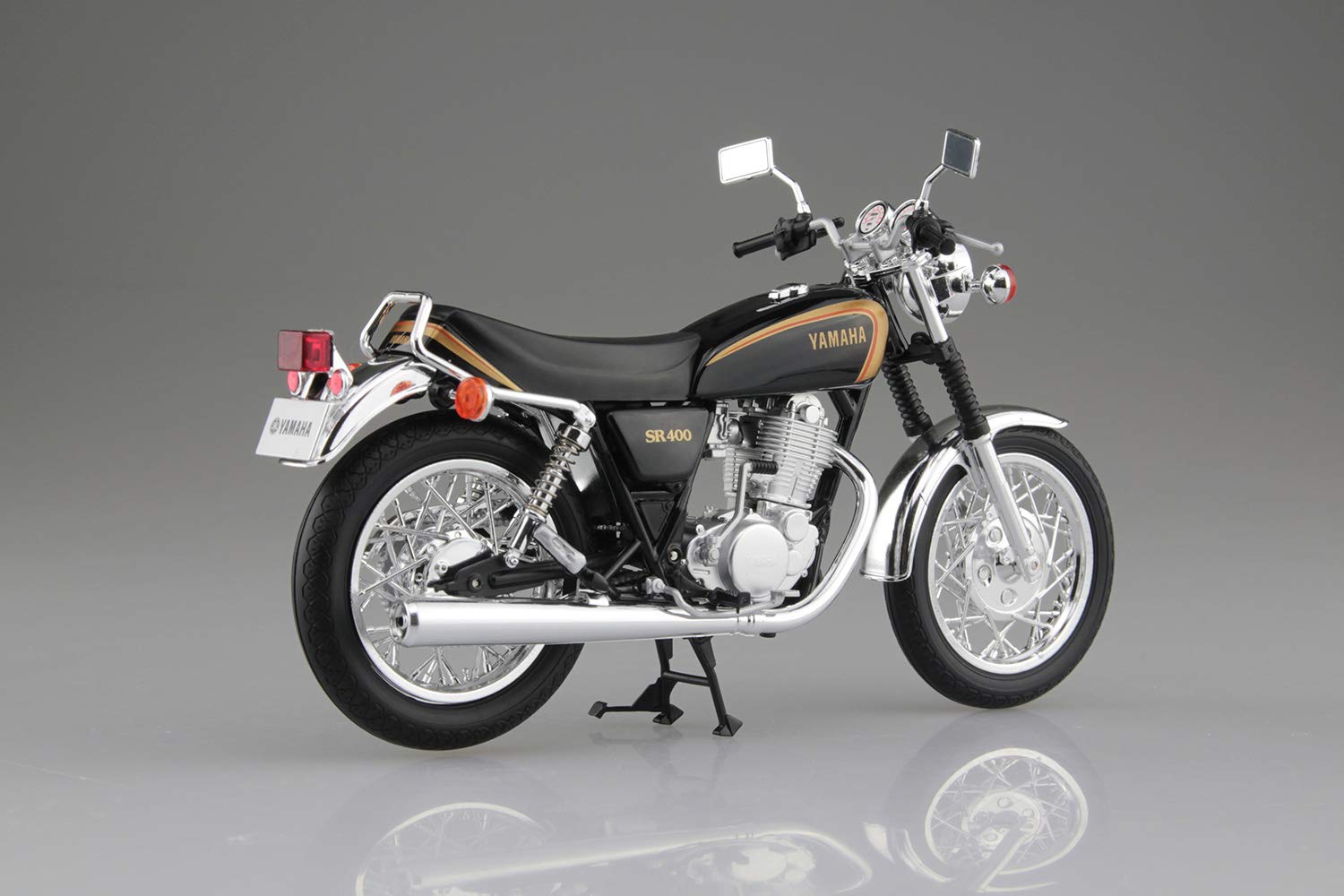 Amazon | スカイネット 1/12 完成品バイク ヤマハ SR400 ブラック