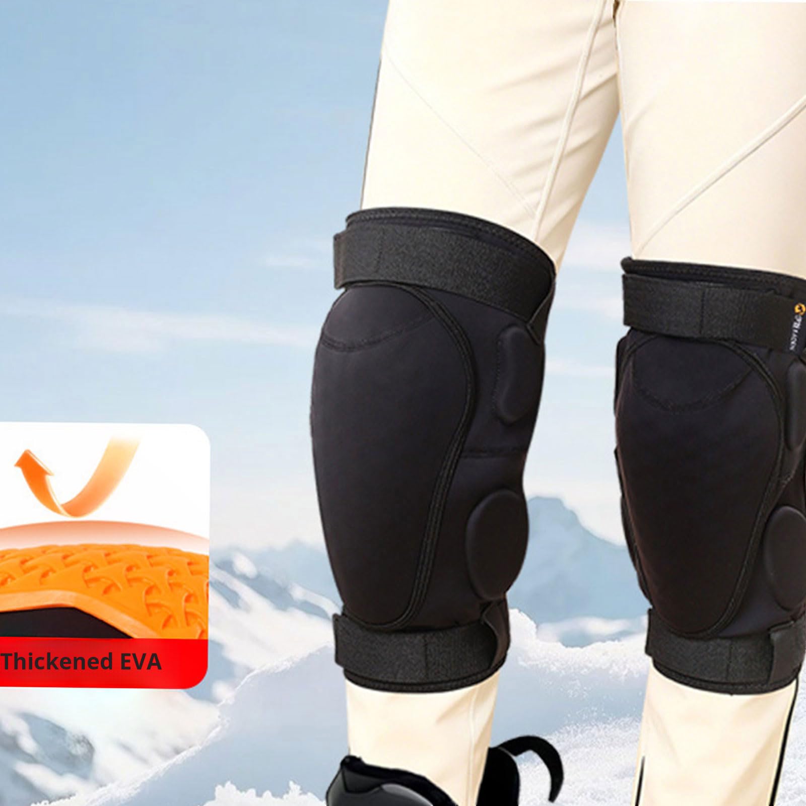 Stütze für Ski Skateboarding mit Schaumstoffpolsterung, S