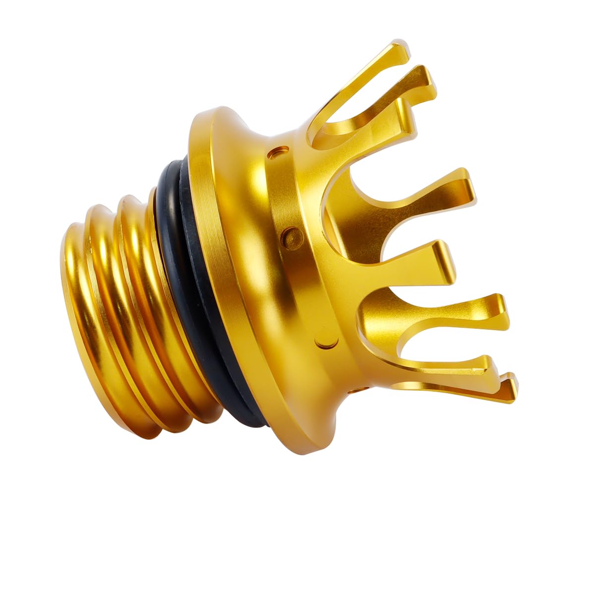 Tappo serbatoio carburante Gold Crown per 883 XL1200 Dyna 7X6,3CM, accessorio per moto