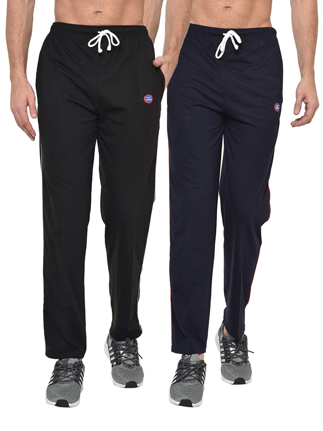 Mack Jonney Cotton Blend Regular Fit Men Pajamas(Pack of 2-MACK632083)
