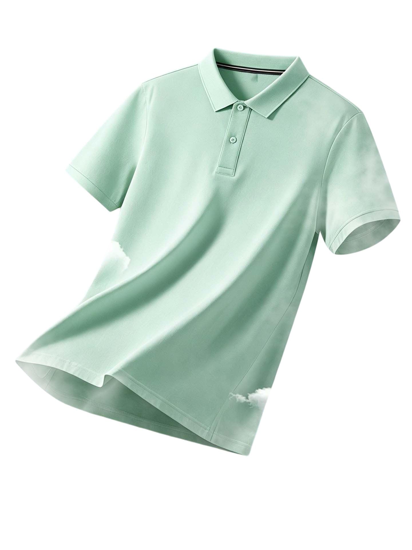 Herren Baumwolle Kurzarm Poloshirt für Büro, Reise und Wochenende