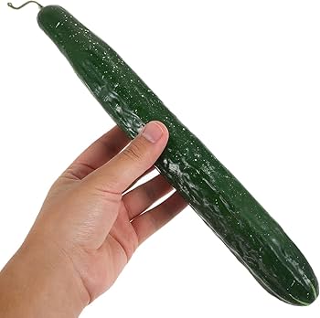 Amazon.co.jp: ULTECHNOVO 3個 シミュレーションきゅうりのおもちゃ