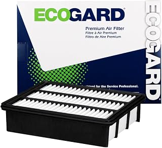 ECOGARD XA10597 Premium Engine Air Filter Fits Mazda CX-9 2.5L 2016-2019, 6 2.5L 2018-2019