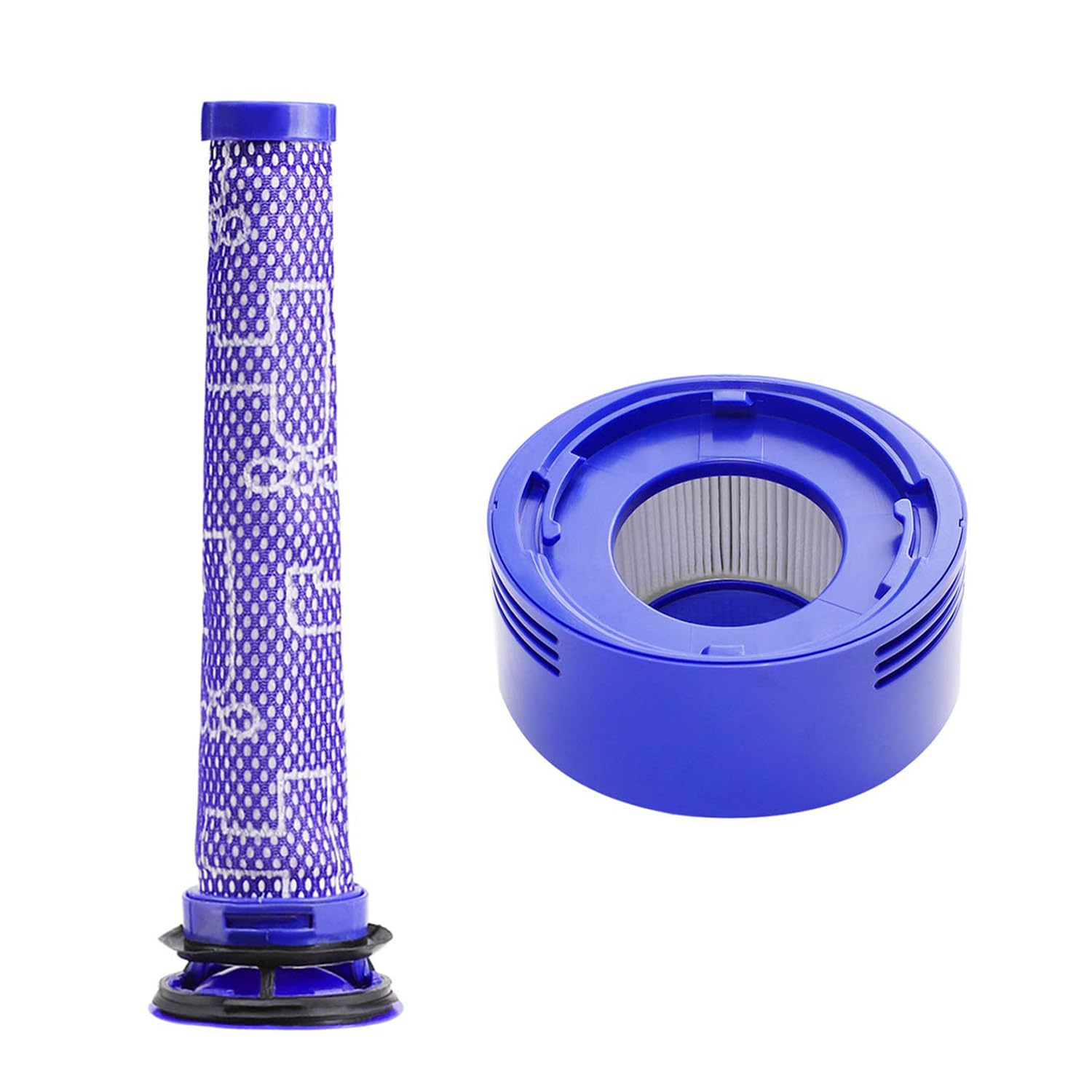 INF Części zamienne akcesoria do odkurzacza Dyson V8, filtr wstępny i tylny filtr, części zamienne, zestaw akcesoriów, 2 x filtr do odkurzacza