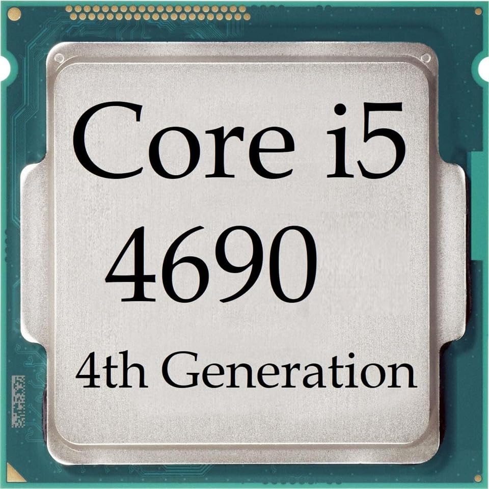 Aarambh-i Core i5-4690 4th Generation Desktop Processor, 3.5 GHz, LGA 1150 Socket, 4 Cores, 6MB Cache Support h81 Motherboard